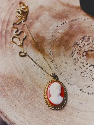 Collana Cammeo Vintage Oro
