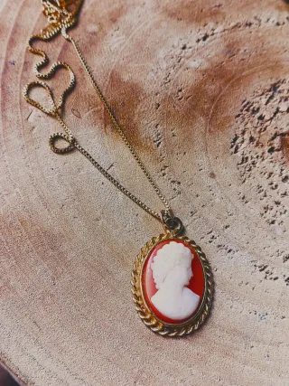 Collana Cammeo Vintage Oro
