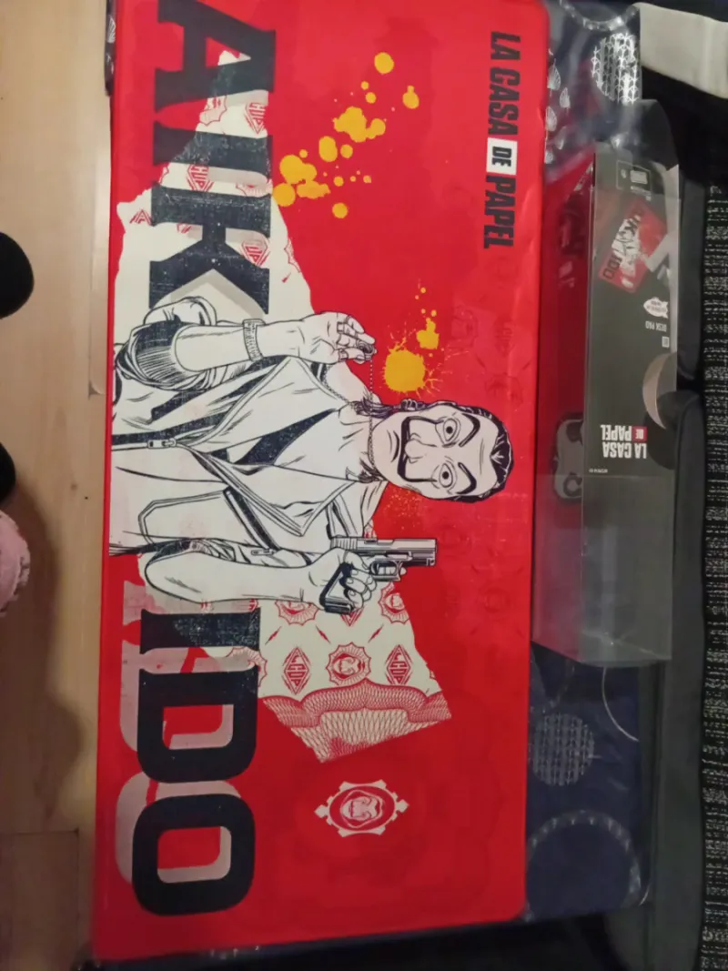Alfombrilla Gaming La Casa de Papel Roja