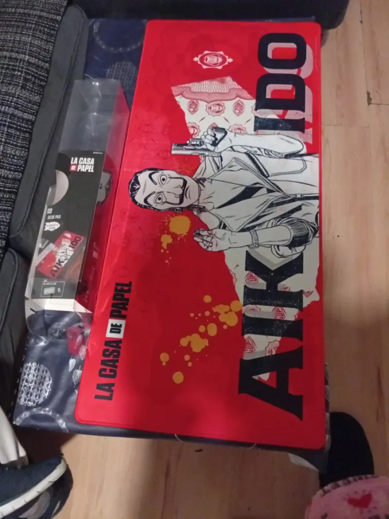 Alfombrilla Gaming La Casa de Papel Roja afbeelding 2