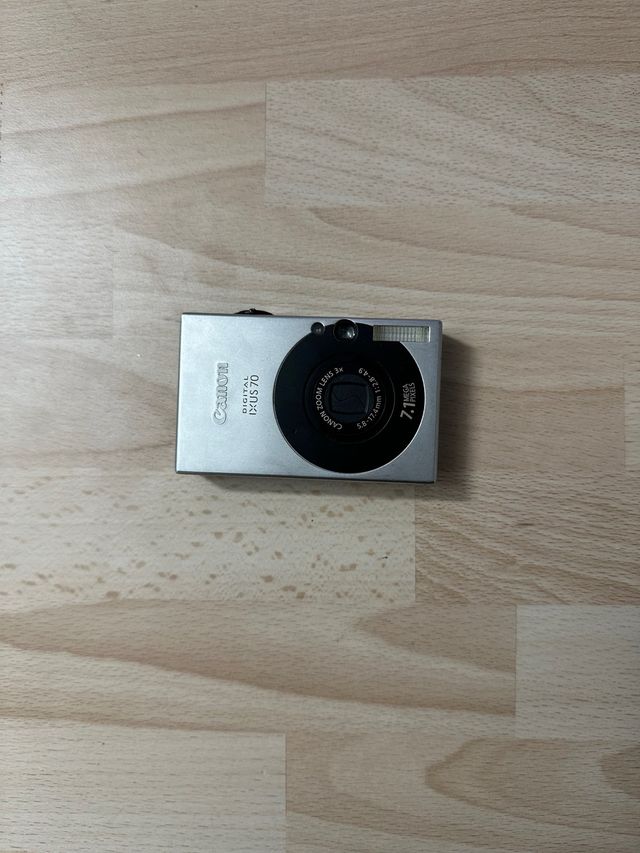 Canon Ixus 70 - Erro Lente