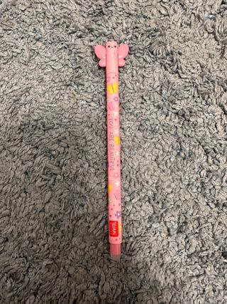 Penna Legami con farfalla rosa