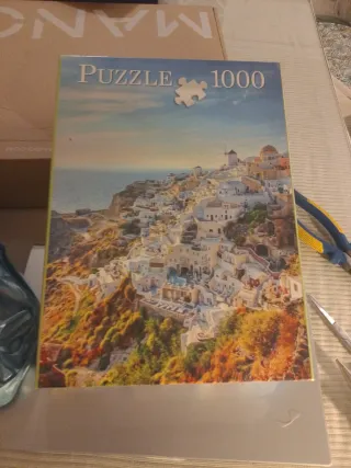 Puzzle 1000 Piezas Paisaje Santorini
