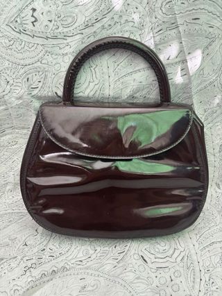 Borsetta Prada Vernice Marrone Rara