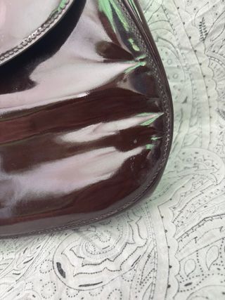 Borsetta Prada Vernice Marrone Rara