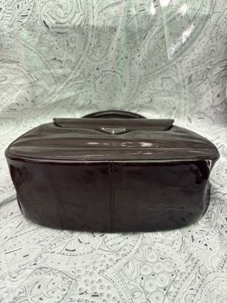 Borsetta Prada Vernice Marrone Rara