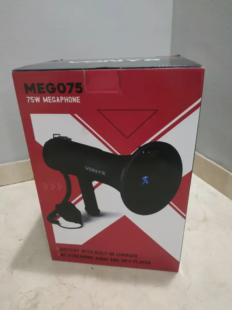 Megáfono Vonyx MEG075 75W
