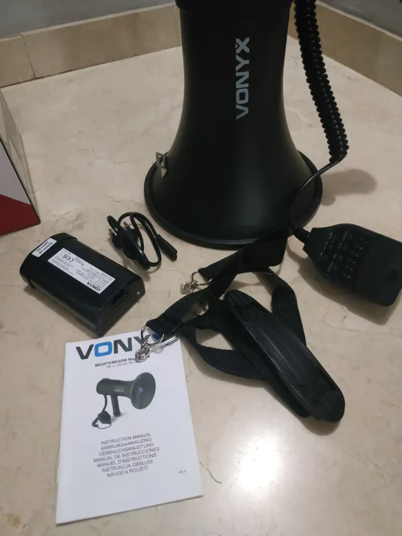 Megáfono Vonyx MEG075 75W afbeelding 3