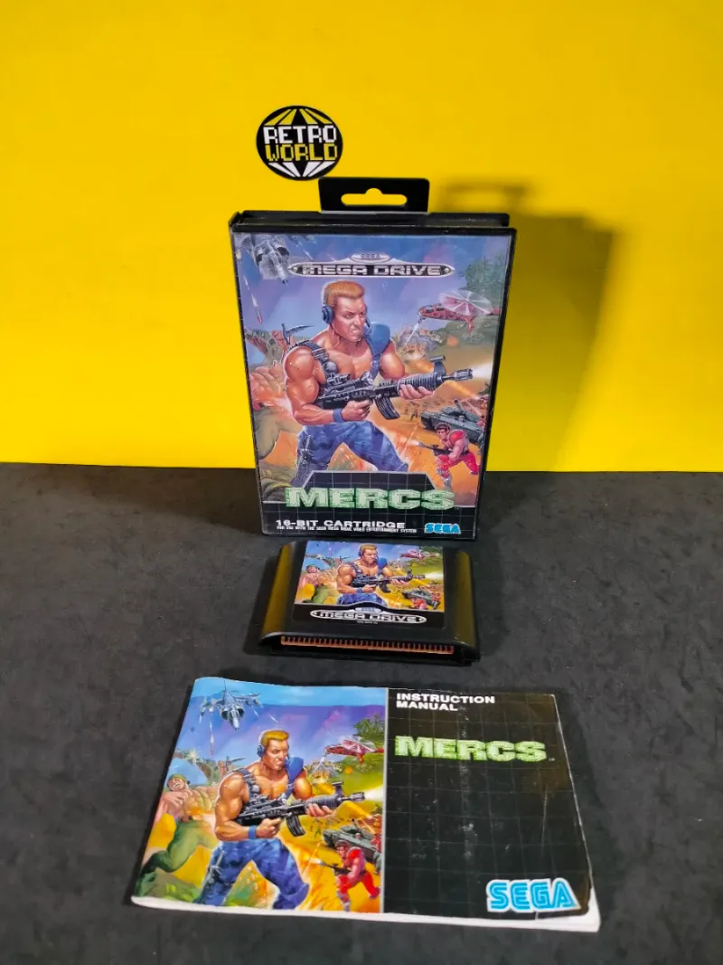 MERCS Sega Mega Drive