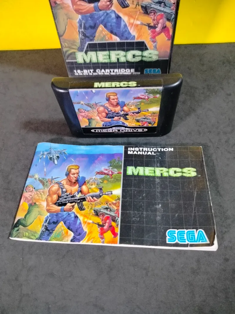 MERCS Sega Mega Drive afbeelding 3