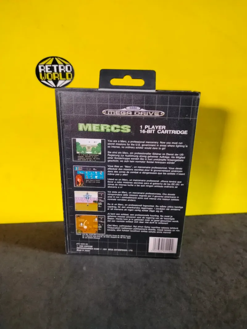 MERCS Sega Mega Drive afbeelding 6