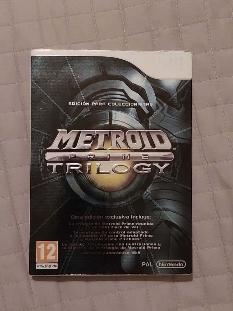 Metroid Prime Trilogy Wii PAL Edición Coleccionist