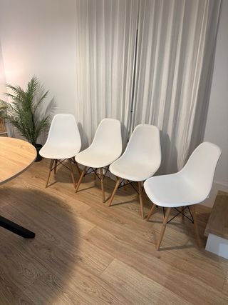 Sillas estilo Eames