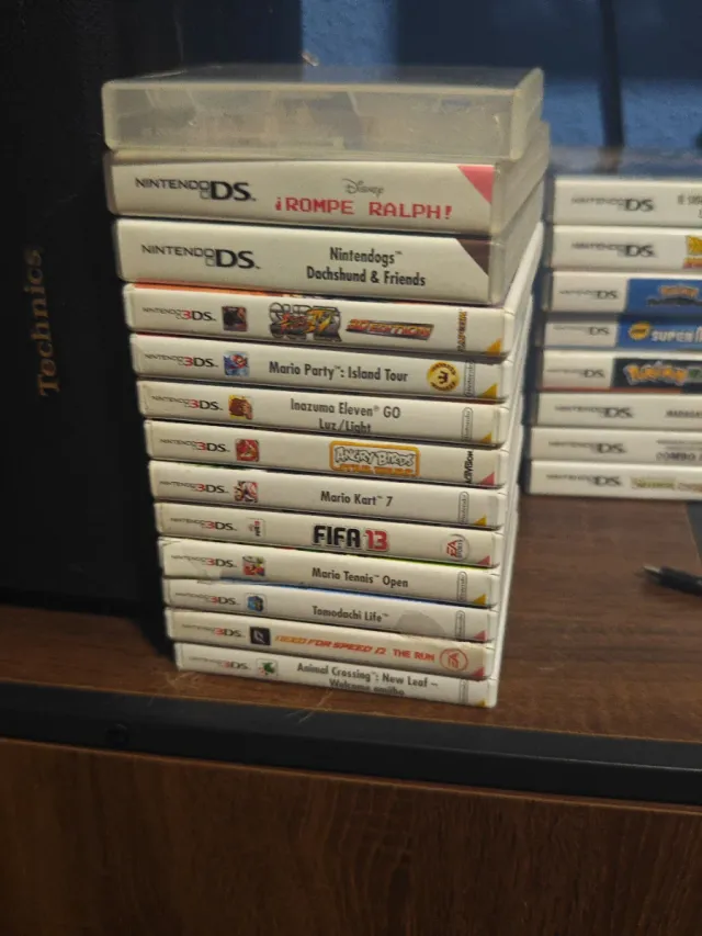 Cajas y Manuales Nintendo 3DS y DS