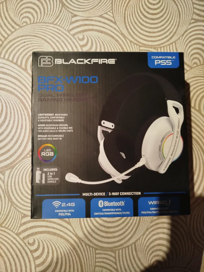 Blackfire BFX-W100 PRO Cascos Gaming PS5 afbeelding 5