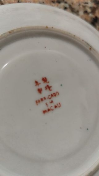 Plato decorativo chino porcelana