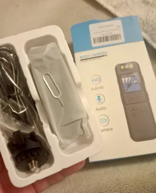 Cámara Deportiva Negra. Nueva a estrenar.