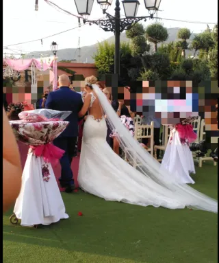 Vestido Novia Alta Costura Blanco