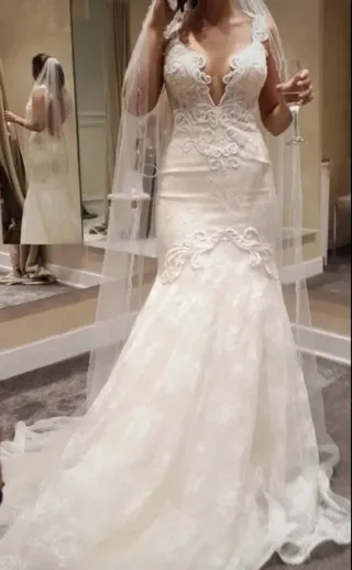 Vestido Novia Alta Costura Blanco
