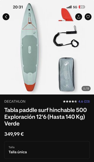 Tabla Paddle Surf