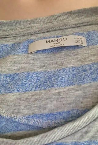 Camiseta rayas hombre