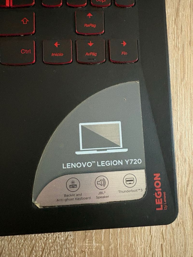 Lenovo Legion Y720 Laptop afbeelding 4
