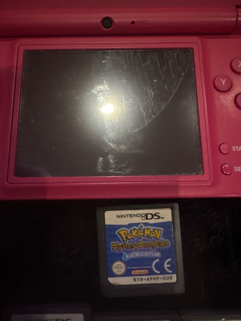 Nintendo DS Rosa con 7 juegos afbeelding 6