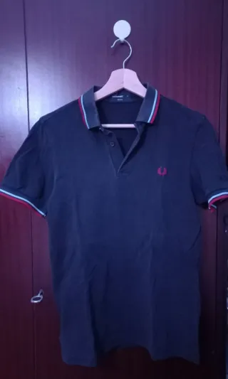 Polo Fred Perry Azul Talla S Slim Fit