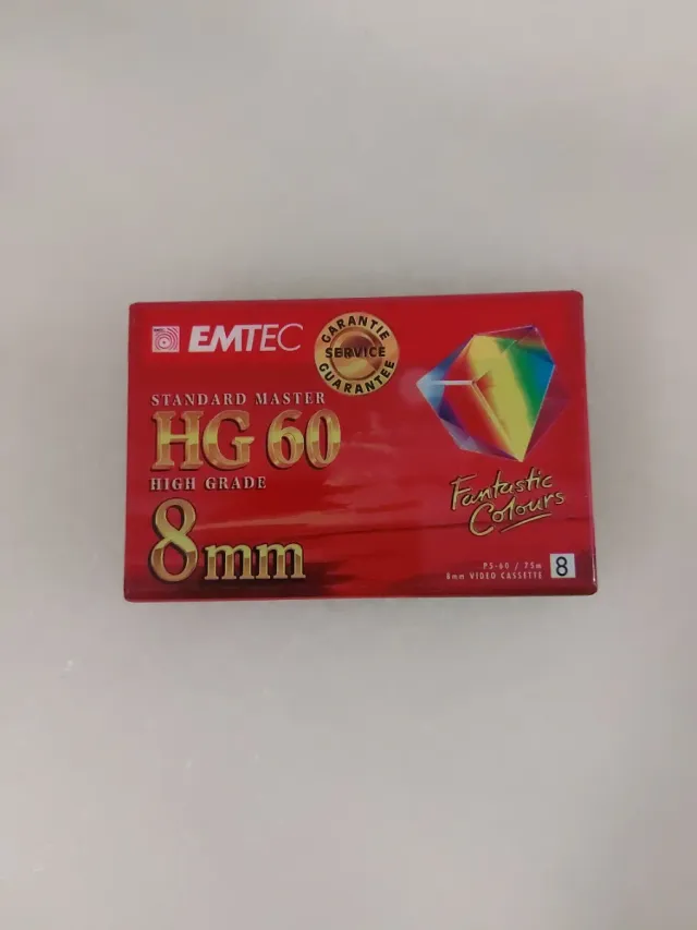 Cinta 8mm EMTEC HG 60 Virgen