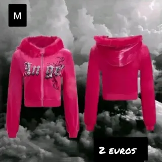 Sudadera rosa talla M