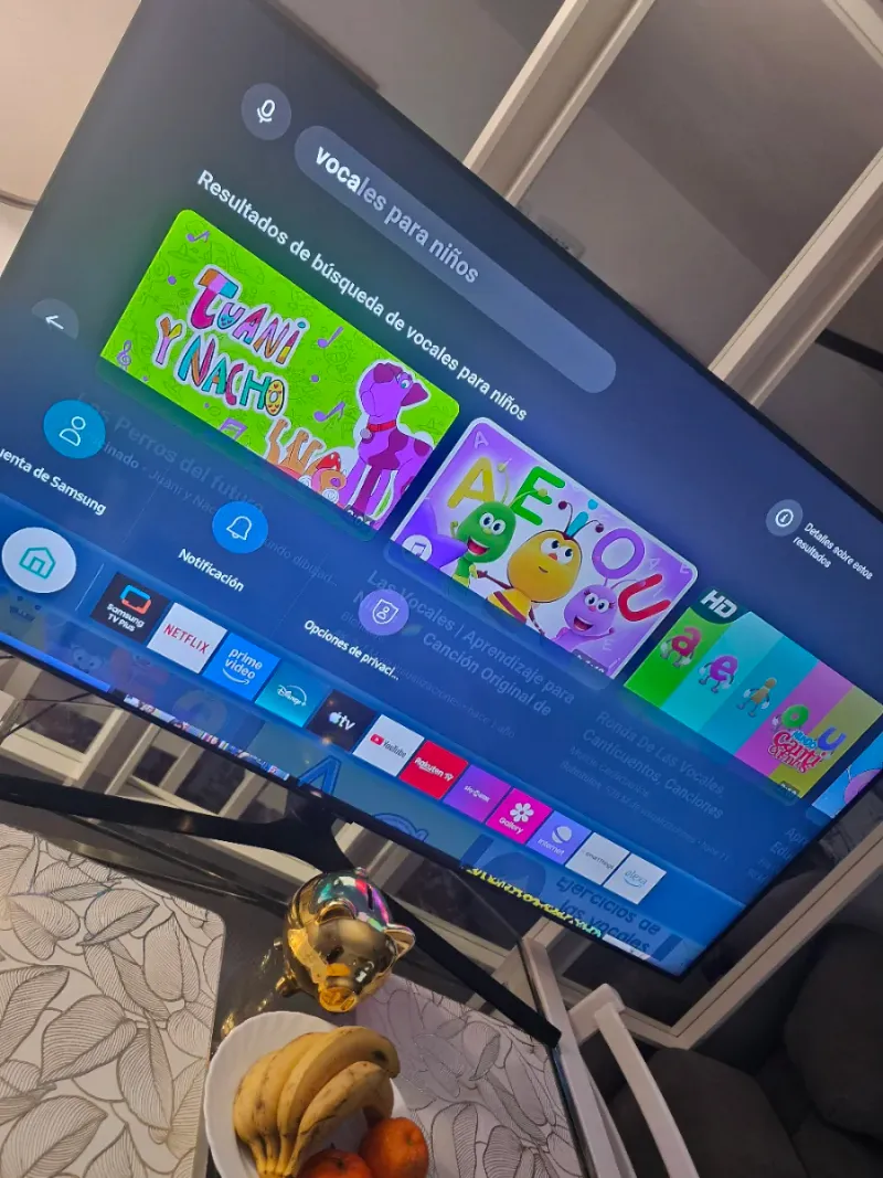 Smart TV Samsung 55 Negro afbeelding 2