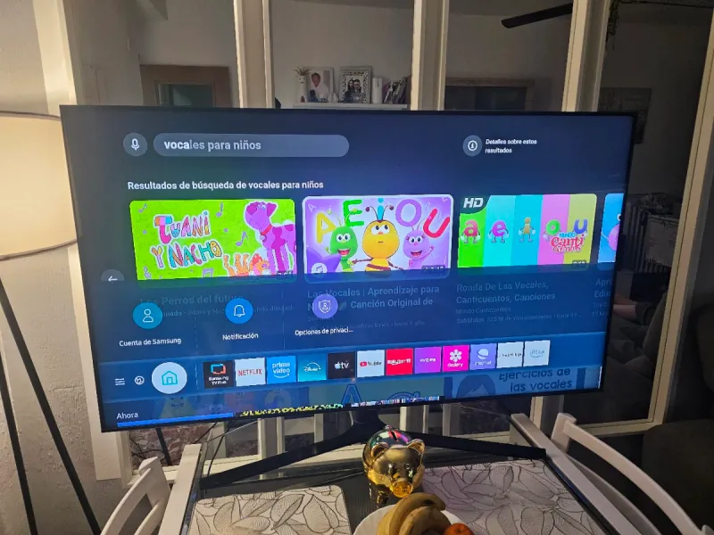 Smart TV Samsung 55 Negro afbeelding 3