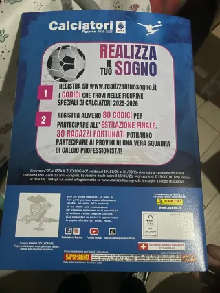 5 Album Calciatori 2025/26 Panini
