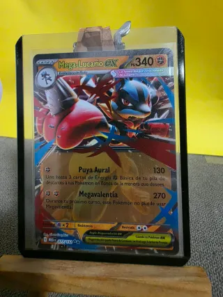 Carta Pokémon Mega-Lucario EX 077/132