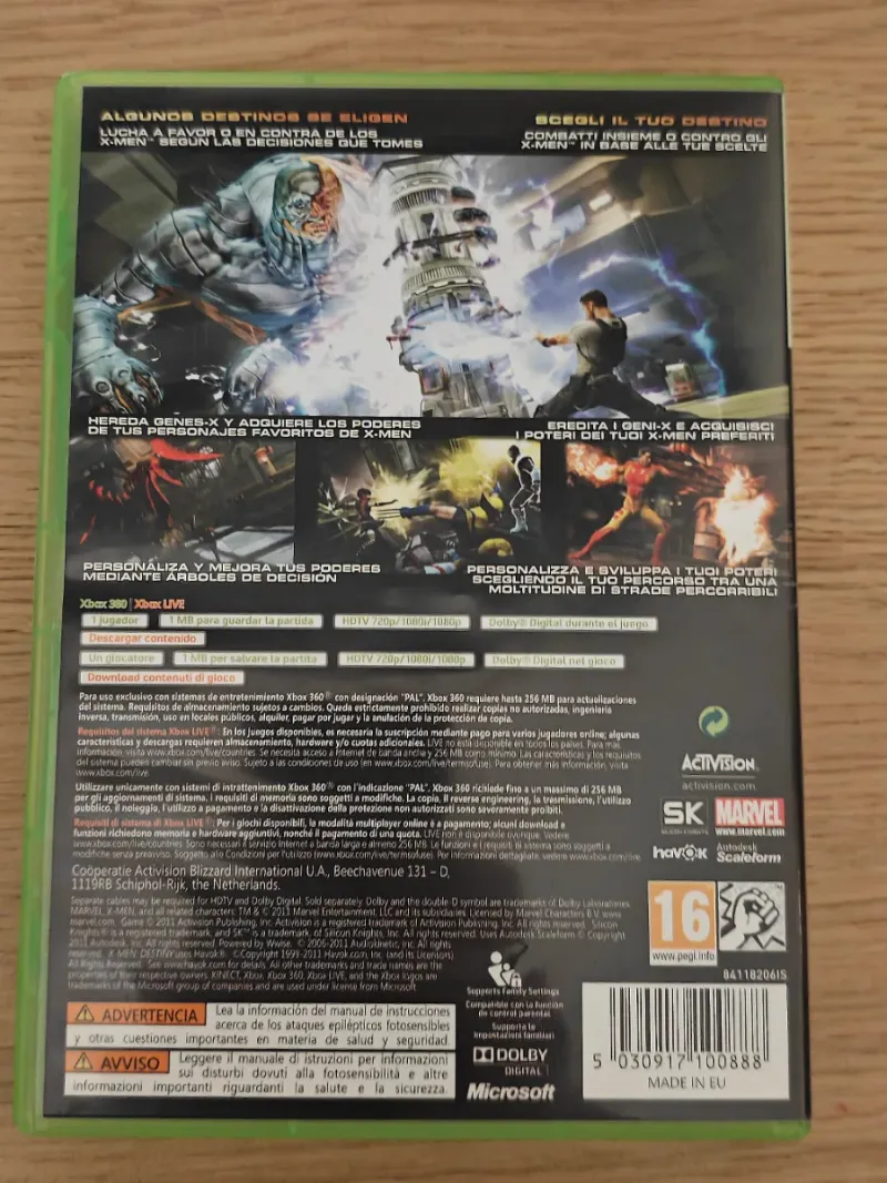 X-Men Destiny Xbox 360 afbeelding 2