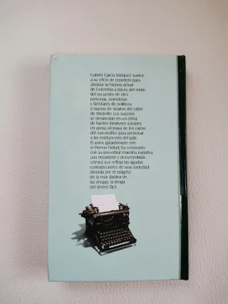 Libro "Noticia de un secuestro"