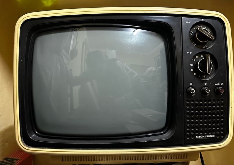 Televisor Magnasonic Coleccionista Beige/Negro