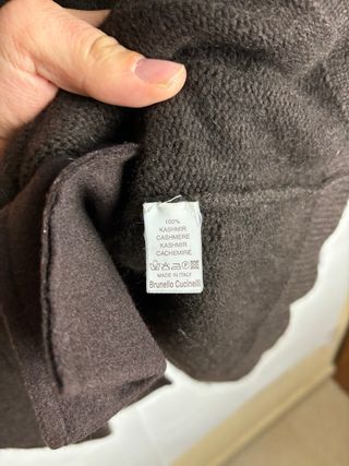 Cardigan Brunello Cucinelli Cachemire Marrone