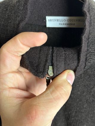 Cardigan Brunello Cucinelli Cachemire Marrone