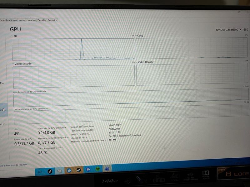 Portátil Gaming Ryzen 7/ 16GB RAM / GTX 1650 144hz afbeelding 5