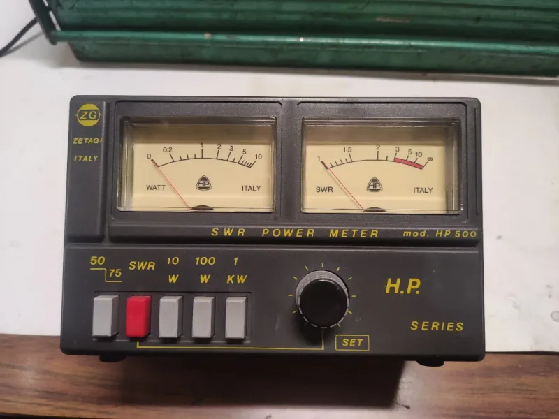 Medidor ROE SWR Zetagi HP500