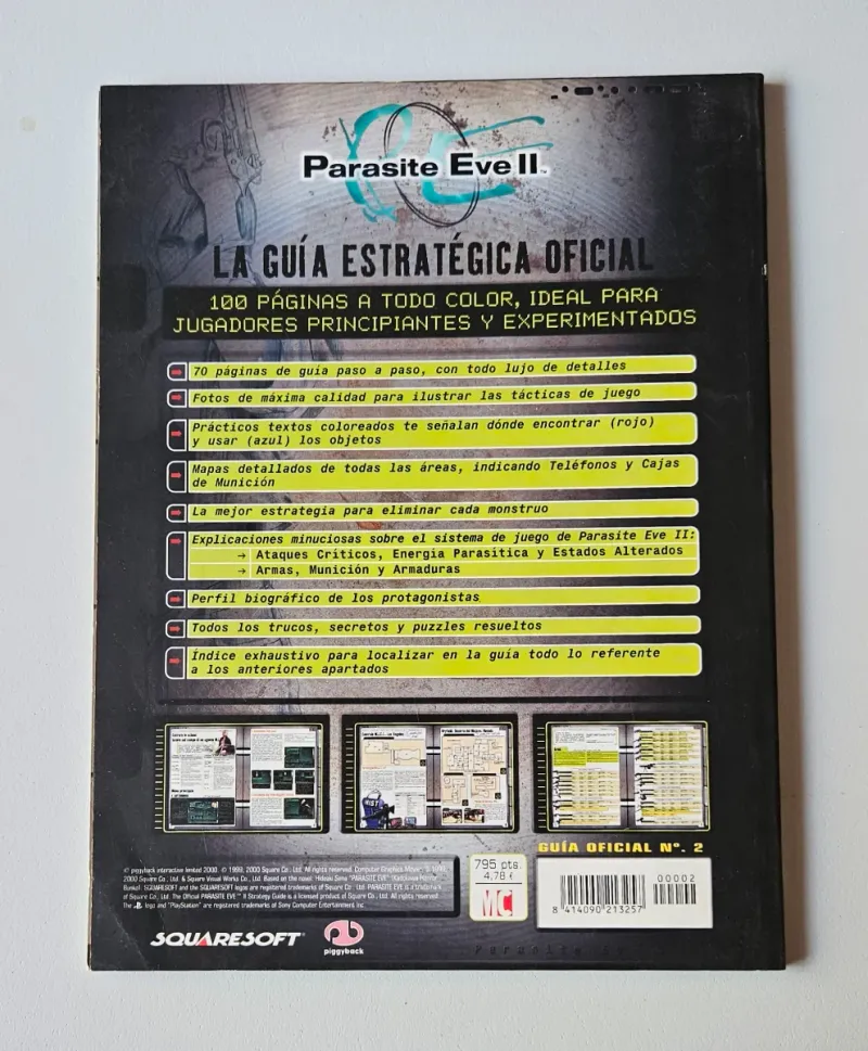 Guía Oficial Parasite Eve II afbeelding 2