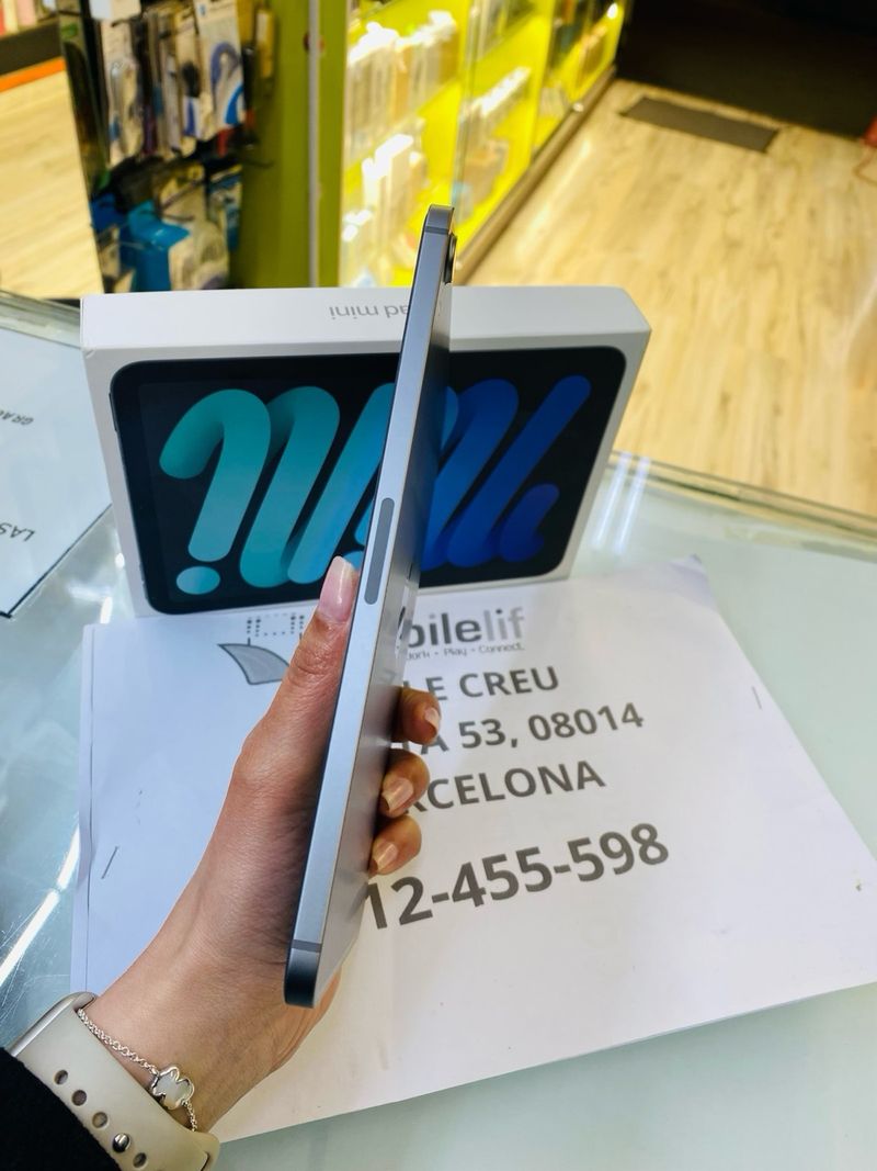 iPad mini WiFi + Cel 128GB Gris afbeelding 2