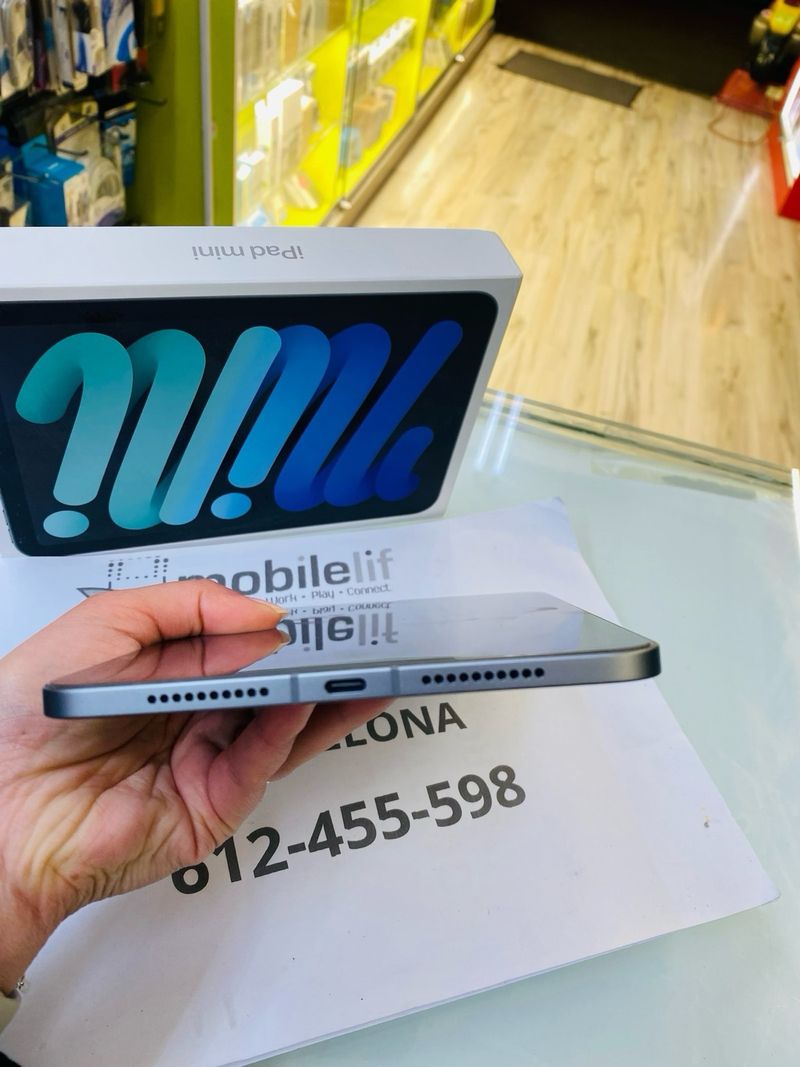 iPad mini WiFi + Cel 128GB Gris afbeelding 4