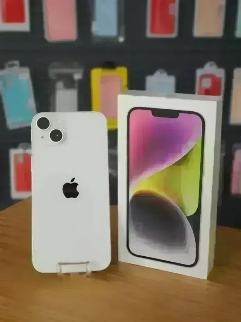 IPHONE 14 128GB BLANCO 100% BATERIA._-