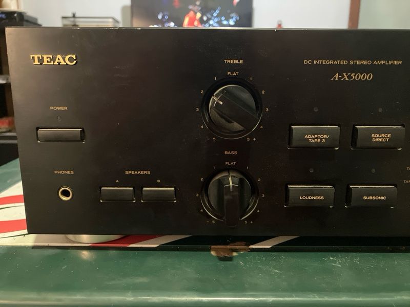 Amplificador Estéreo Integrado TEAC A-X5000 afbeelding 2