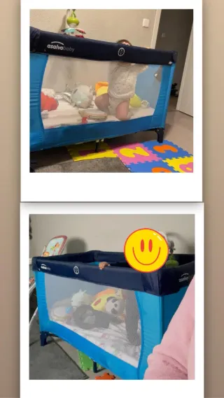 Parque infantil Asalvo Baby azul