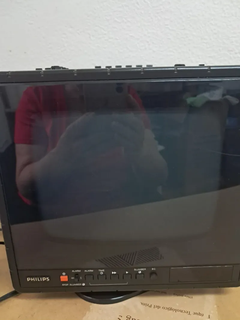 Televisor Philips Vintage Negro