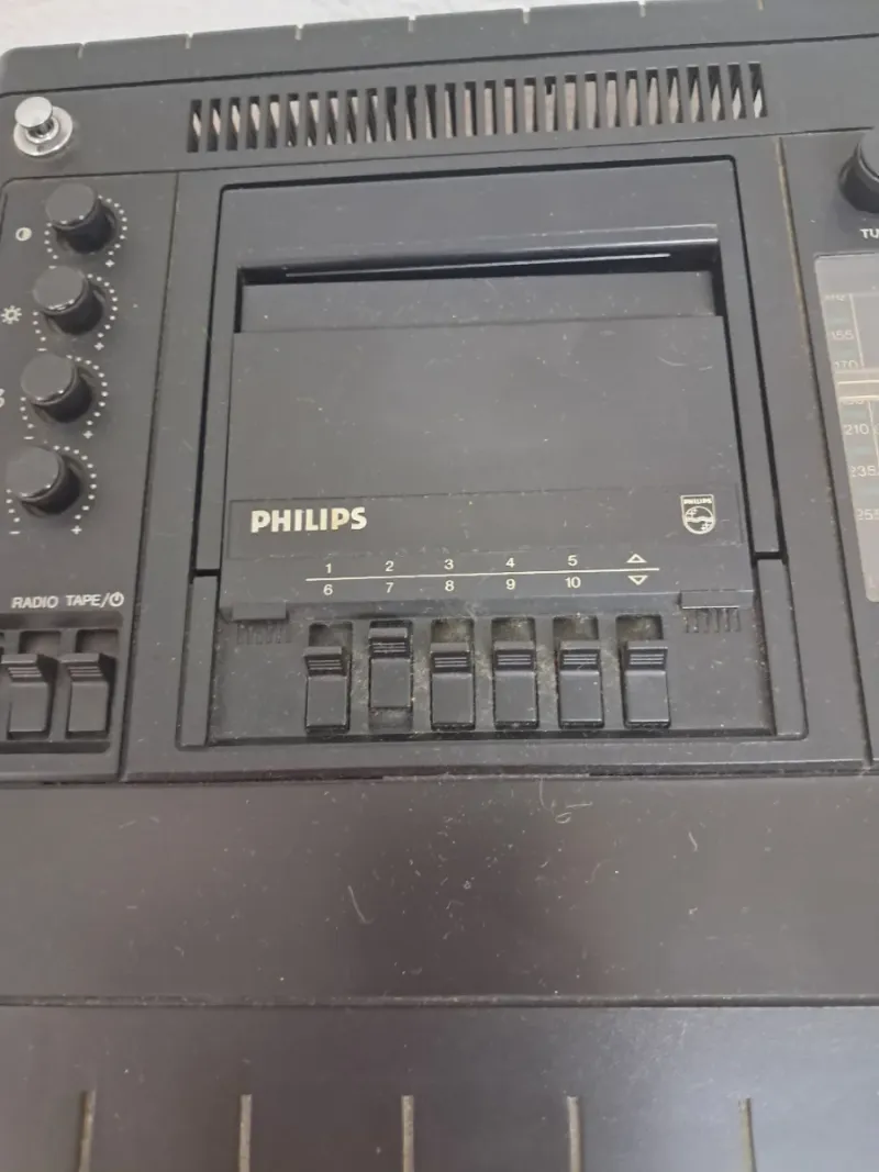 Televisor Philips Vintage Negro afbeelding 2