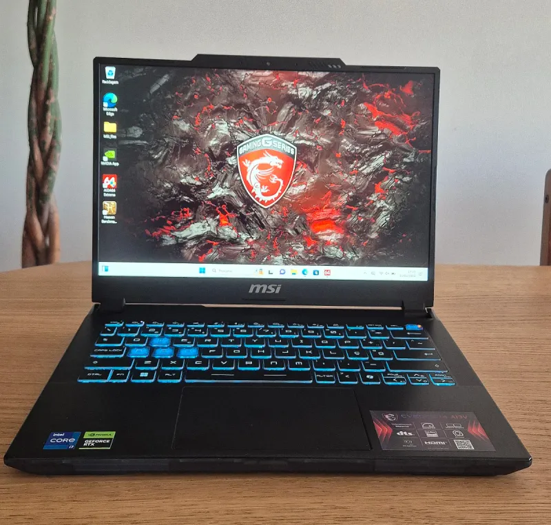 MSI Cyborg i7-13ª RTX 4060 64GB 4TB Garantía afbeelding 2